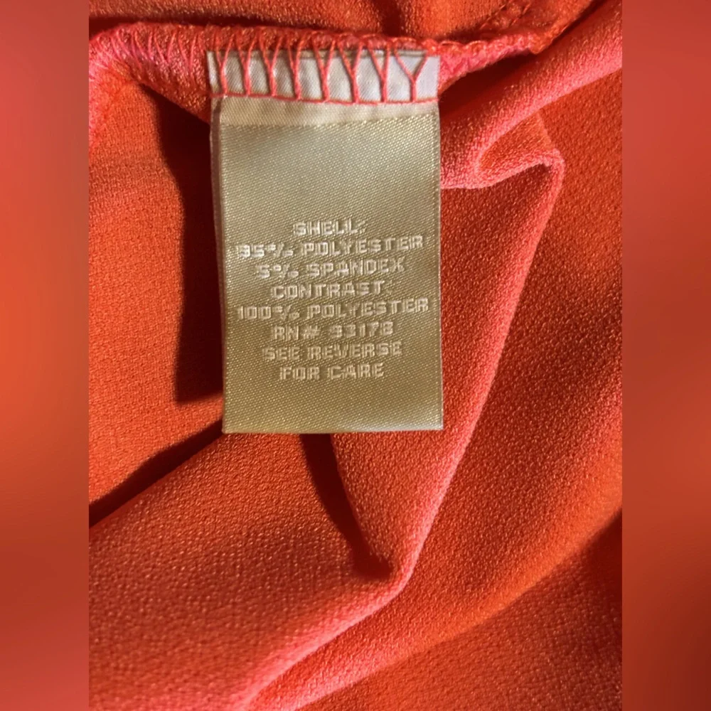 NWT Elegant Coral Bell Sleeve Top Size XL - Picture 6 of 7